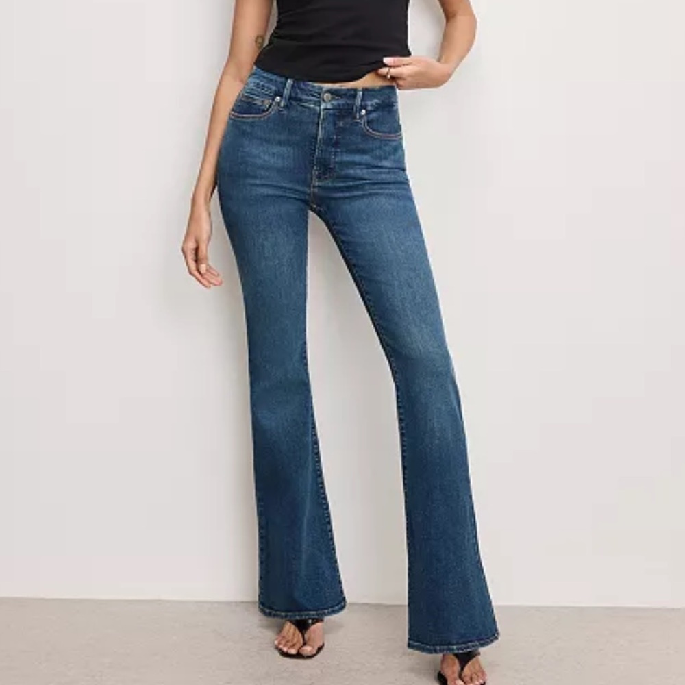 Good American good legs  Flare Jeans